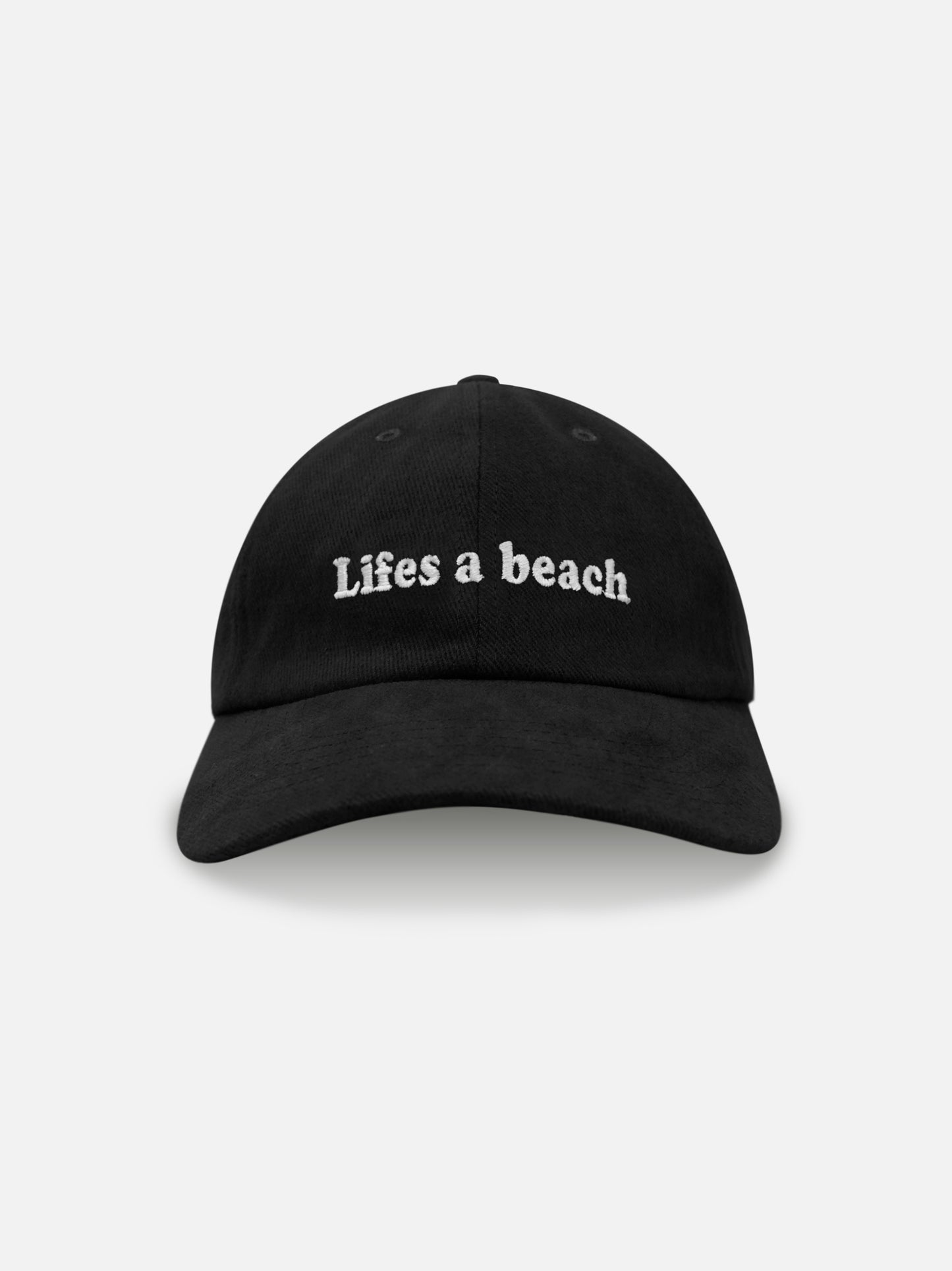 LIFES A BEACH - CLASSIC CAPS BLACK