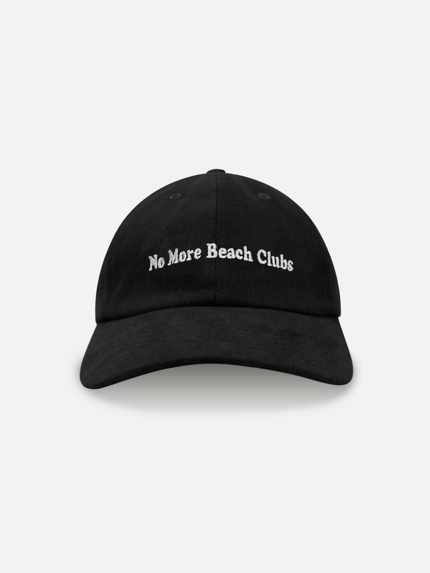 NO MORE BEACH CLUB - CLASSIC CAPS BLACK