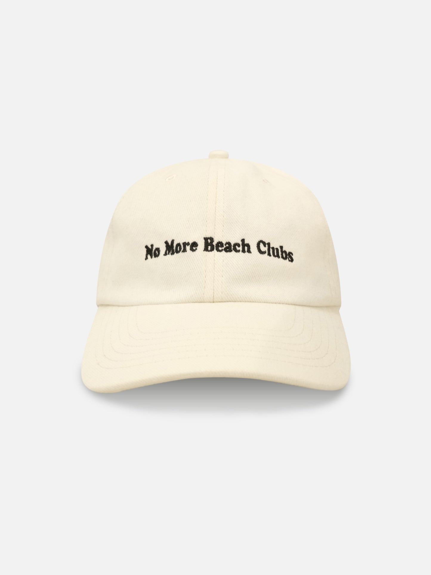NO MORE BEACH CLUB - CLASSIC CAPS CREAM