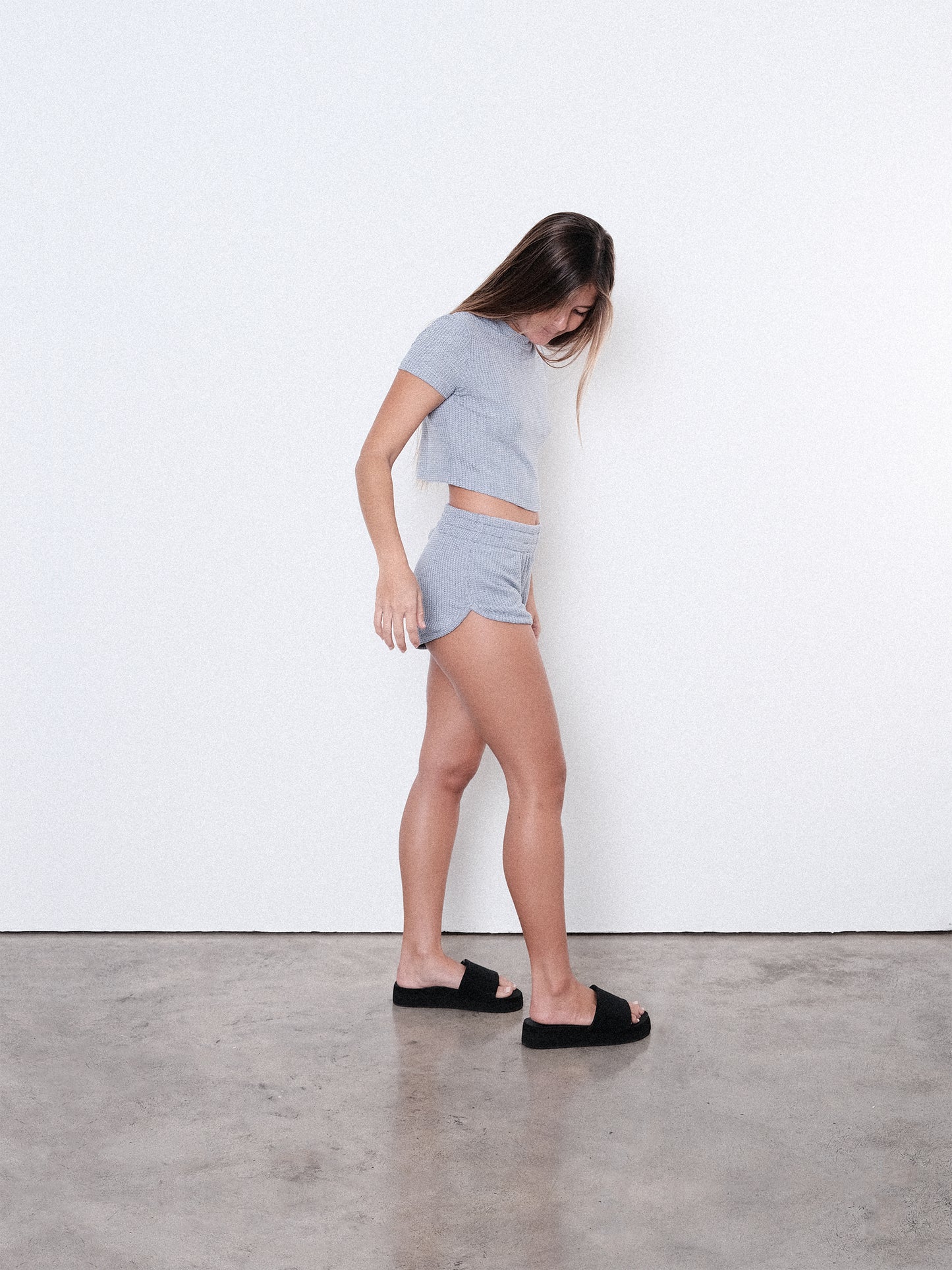 CROPPED TOP - LIGHT BLUE