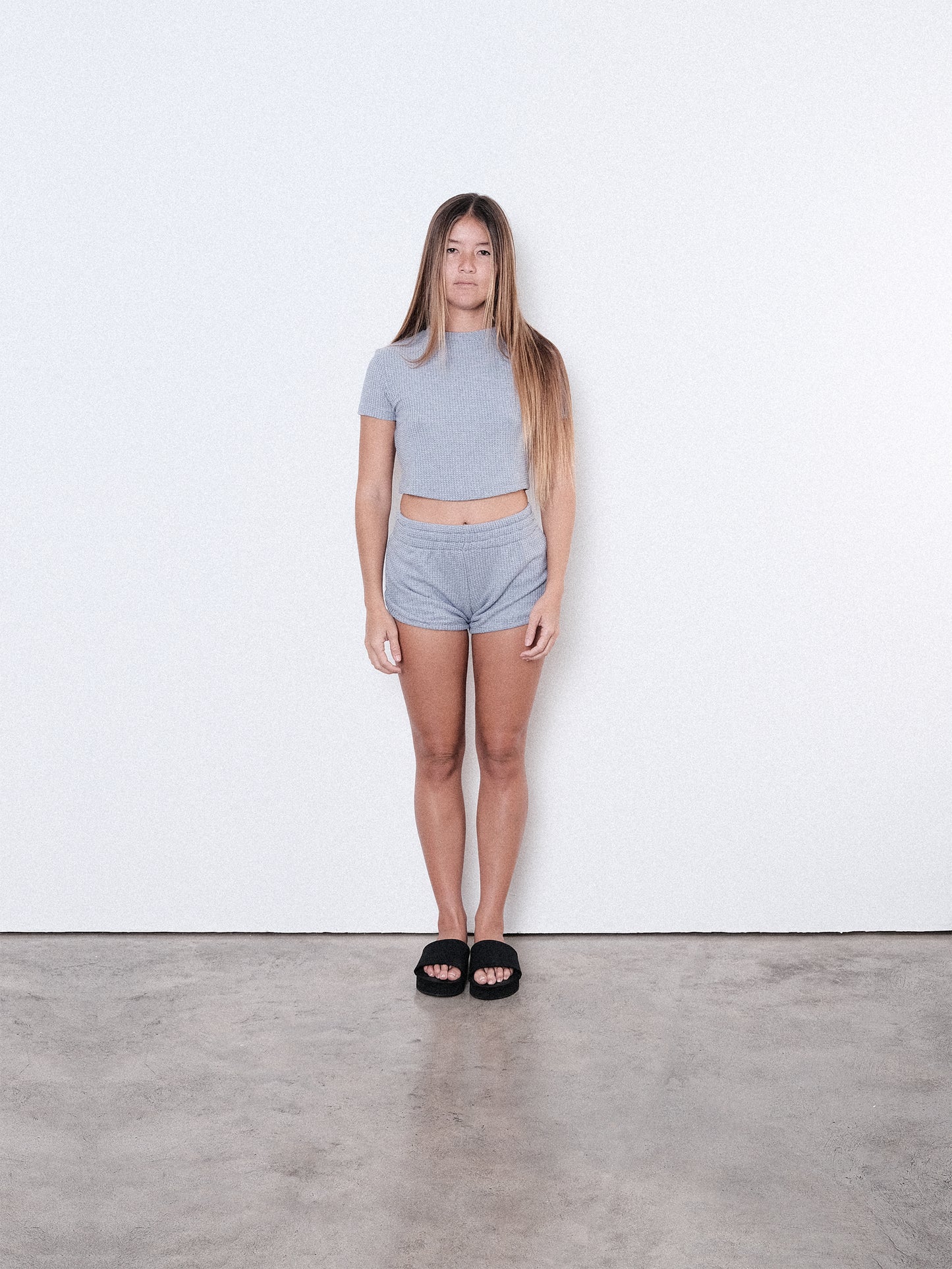 CROPPED TOP - LIGHT BLUE
