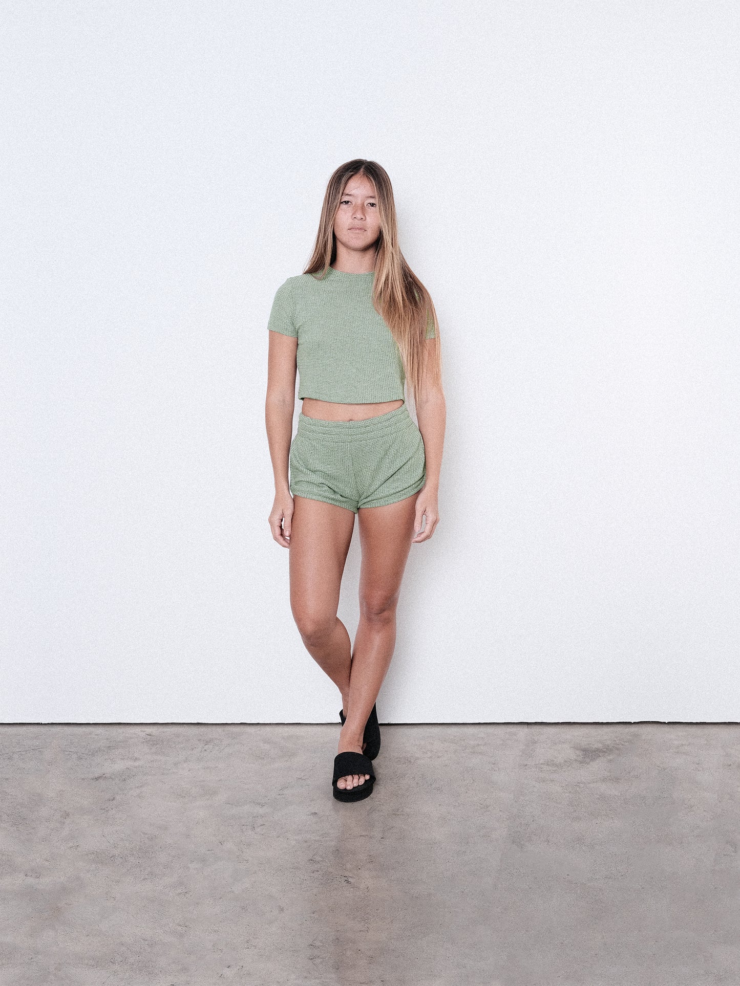 CROPPED TOP - GREEN