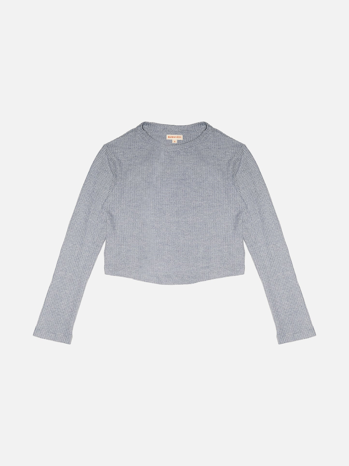 CROPPED LONGSLEEVE - LIGHT BLUE