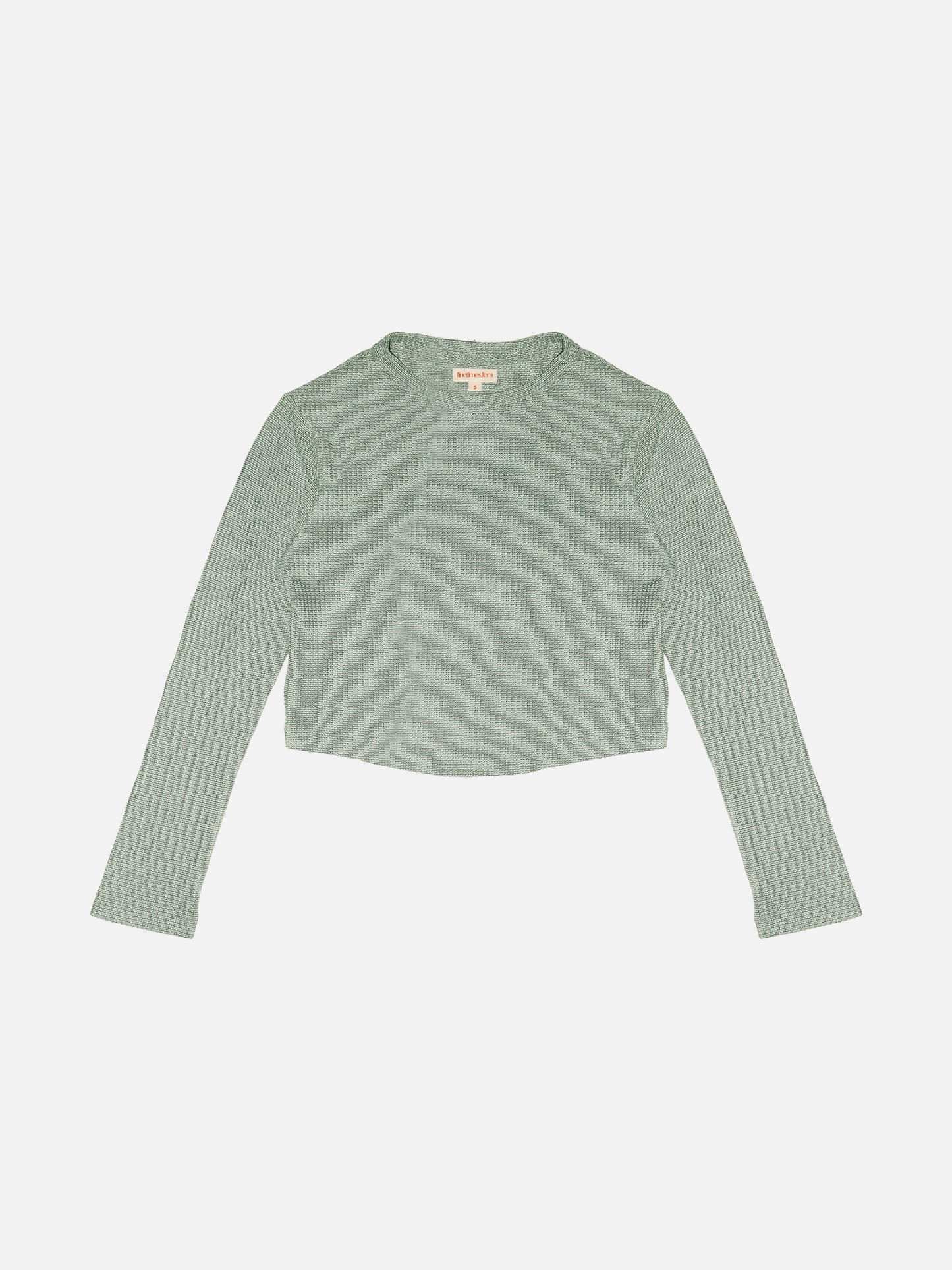 CROPPED LONGSLEEVE - GREEN