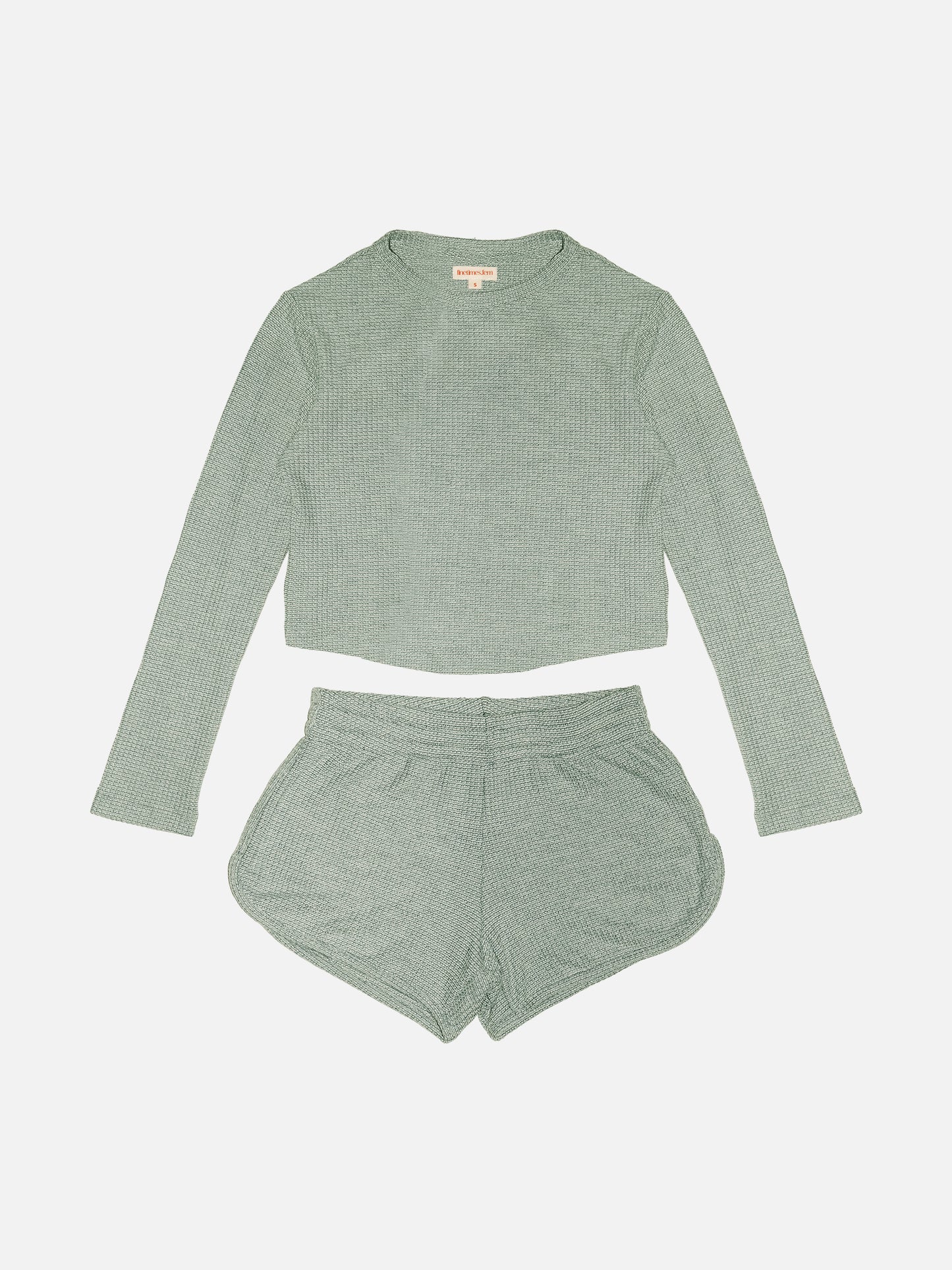 CROPPED LONGSLEEVE - GREEN