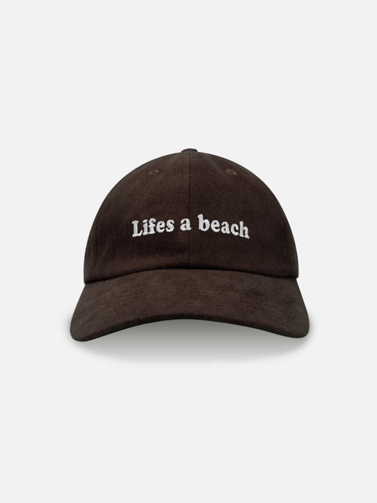 LIFES A BEACH - CLASSIC CAPS BROWN