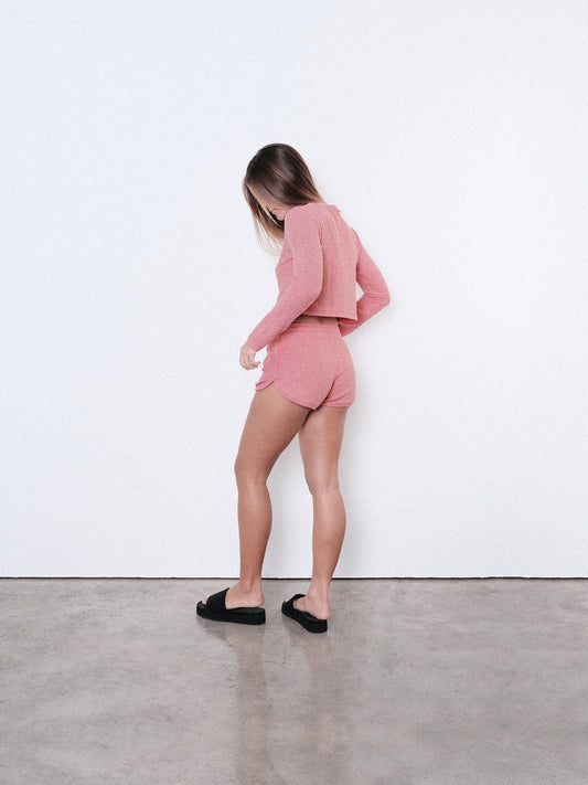 CROPPED LONGSLEEVE - RED