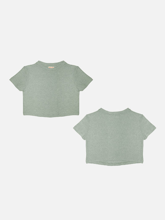 CROPPED TOP - GREEN