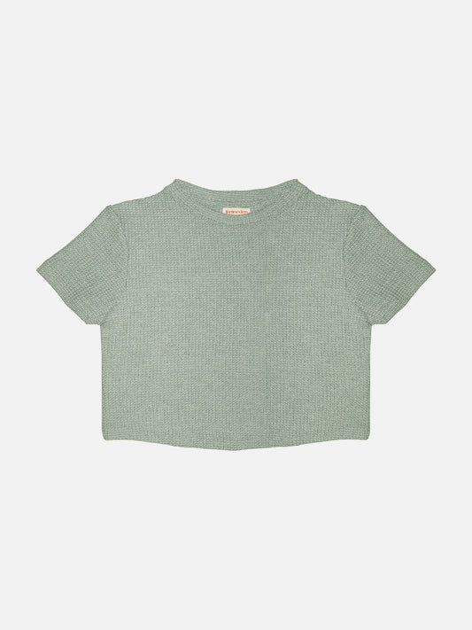 CROPPED TOP - GREEN