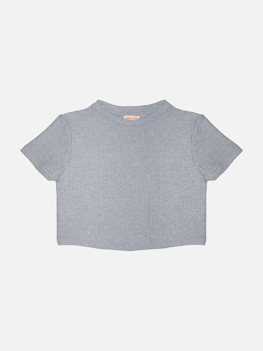 CROPPED TOP - LIGHT BLUE