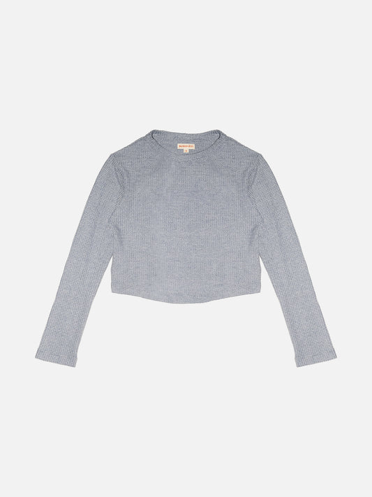 CROPPED LONGSLEEVE - LIGHT BLUE