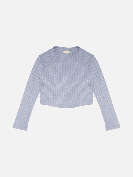CROPPED LONGSLEEVE - LIGHT BLUE