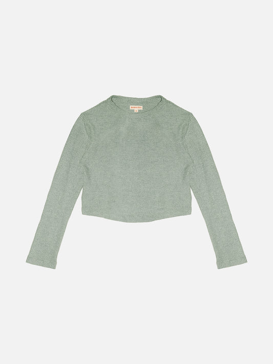 CROPPED LONGSLEEVE - GREEN